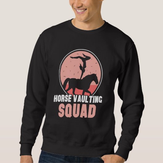 Sweatshirt Horse Vaulting Squad Hobby Horses Equestrian Vault (Devant)