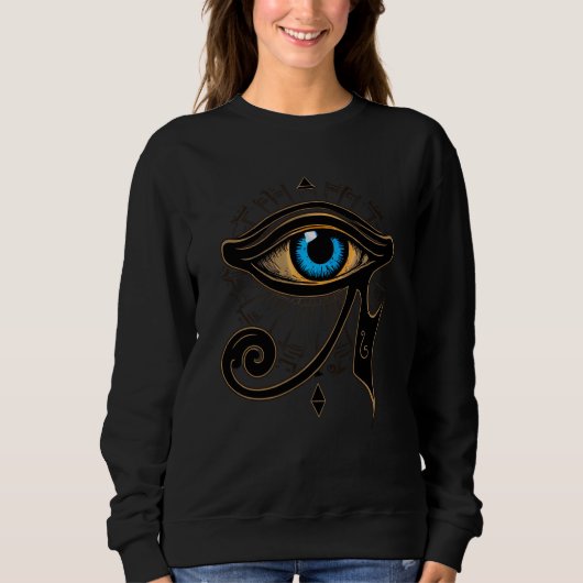 Sweatshirt Horus The Evil Eye Protection (Devant)