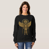Sweatshirt Horus with Sun Disk (Devant entier)