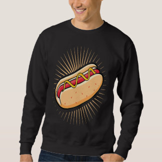 Sweatshirt hot dog for for fans of wiener