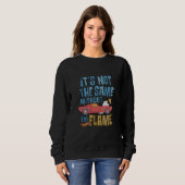 Sweatshirt Hot Wheels - It's Not the Same Without the Flame (Devant entier)