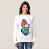 Sweatshirt Hotdog en vélo avec Scooter.PNG (Devant entier)