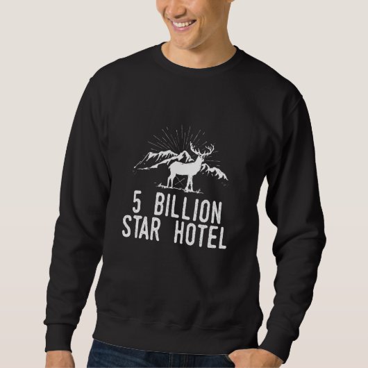 Sweatshirt Hôtel 5 Milliards D'Étoiles Voyage Et Aventure Ran (Devant)