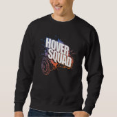 Sweatshirt Hoverboard Cool Orange Blue Gyro (Devant)