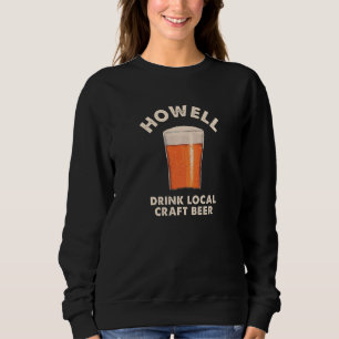 Sweatshirt Howell Boire Bière artisanale locale Michigan Boir