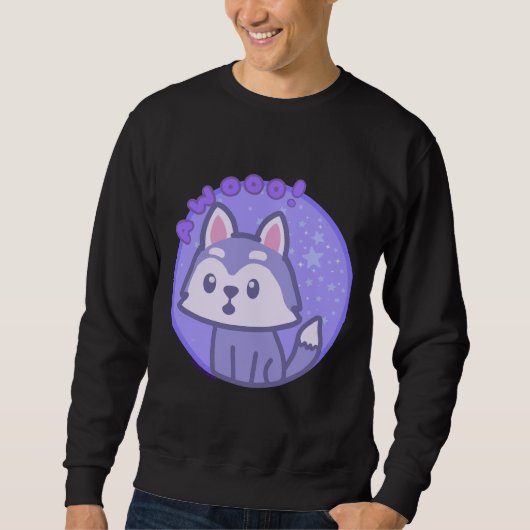 Sweatshirt Howling Husky (Devant)