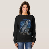 Sweatshirt Howling Wolf (Devant entier)