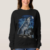 Sweatshirt Howling Wolf (Devant)