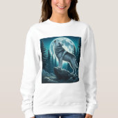 Sweatshirt Howling Wolf (Devant)