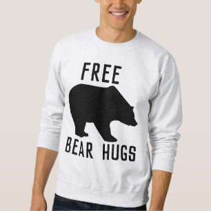 Sweatshirt HUGS D'OURS GRATUITS FOU T-shirt DAD