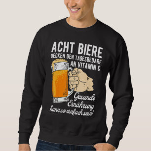 Sweatshirt Huit Bières Vitamine C Bière Dit Idée