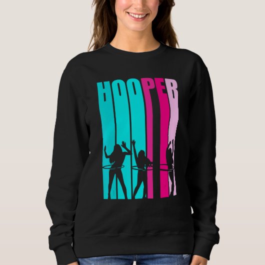 Sweatshirt Hula Hooping Girls Dansant Avec H Pesé (Devant)