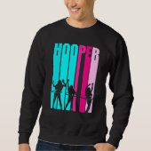Sweatshirt Hula Hooping Girls Dansant Avec H Pesé (Devant)