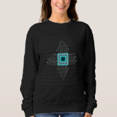 Sweatshirt Human Memory Circuit Digital Brain Artificial Inte (Devant)