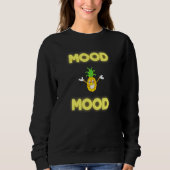 Sweatshirt Humeur d'ananas (Devant)