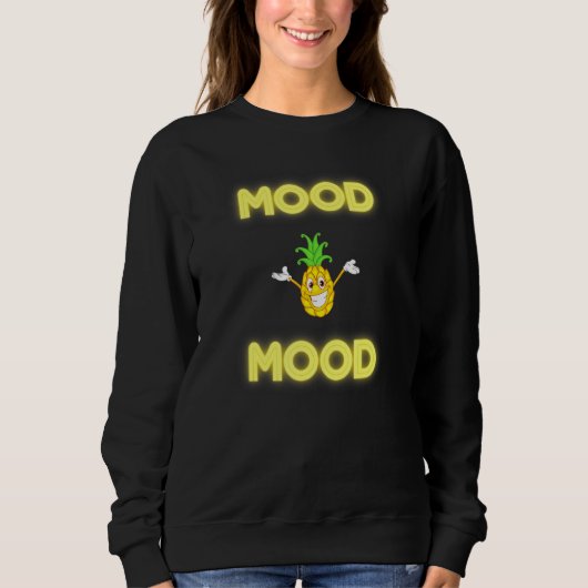 Sweatshirt Humeur d'ananas (Devant)