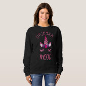 Sweatshirt Humeur Unicorne (Devant entier)