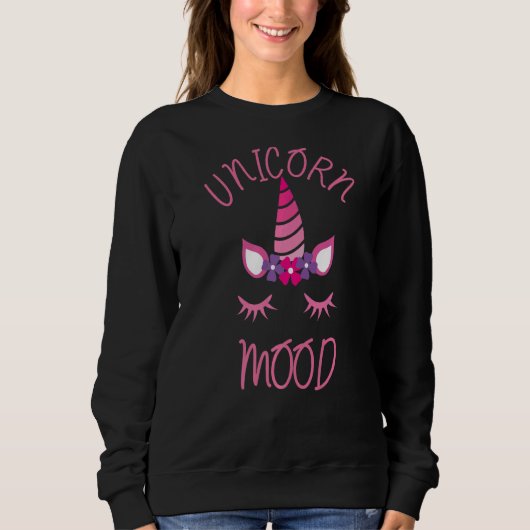 Sweatshirt Humeur Unicorne (Devant)