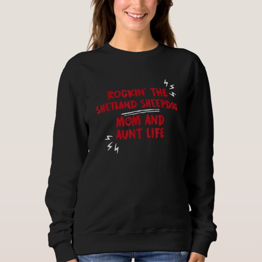 Sweatshirt Humor Dog   Sheltie Single Pets (Devant)