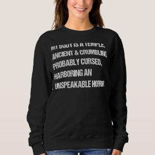 Sweatshirt Humoristique Obtenir Plus Ancien Sage De Sac Sarca
