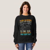 Sweatshirt Humour Math Et algèbre Et Mathématiques (Devant entier)