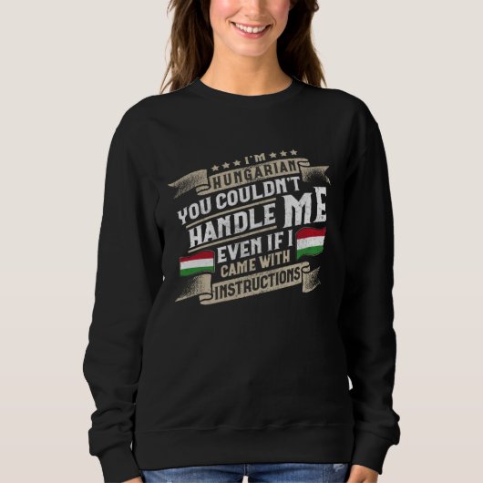Sweatshirt Hungary Accessories Hungarians Flag Men & Women (Devant)