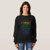 Sweatshirt Huntington Beach Inclusive & Diversity City Badge (Devant entier)