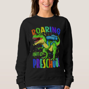 Sweatshirt Hurlement dans la maternelle dinosaure Rex retour