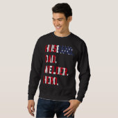 Sweatshirt Husband Dad Welder Hero Welding Weld Worker Family (Devant entier)