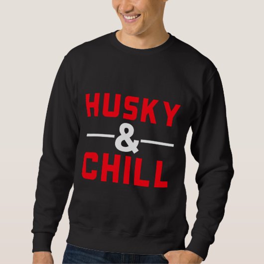 Sweatshirt Husky Et Chill (Devant)