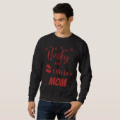 Sweatshirt Husky Et Olivia Maman Scoop (Devant entier)