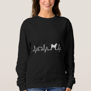 Sweatshirt Husky Heartbeat Husky Husky Parfait Pour Chien Own