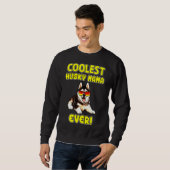 Sweatshirt Husky Husky Maman (Devant entier)