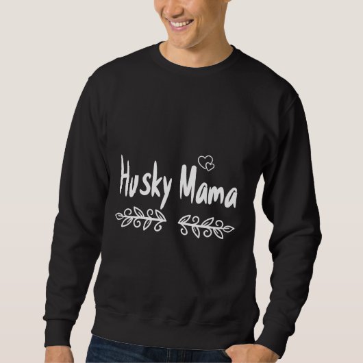 Sweatshirt Husky Mama (Devant)