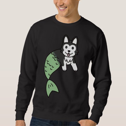 Sweatshirt Husky Mermaid (Devant)