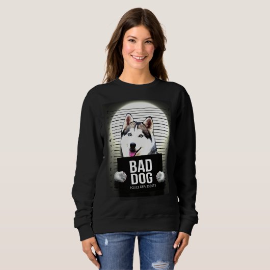 Sweatshirt Husky Mugshot (Devant entier)