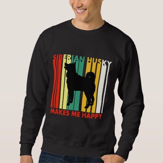 Sweatshirt Husky My Happy (Devant)