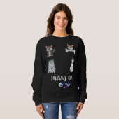 Sweatshirt Husky On Watch (Devant entier)
