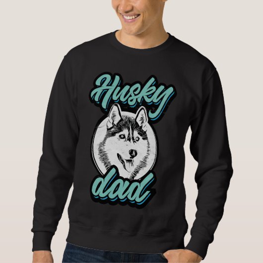 Sweatshirt Husky Papa (Devant)
