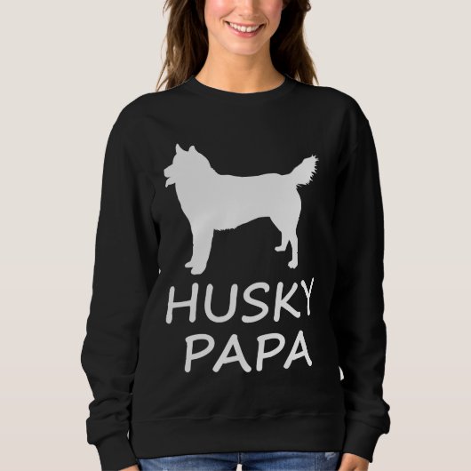 Sweatshirt Husky Papa (Devant)
