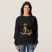 Sweatshirt Husky Play Skateboard (Devant entier)