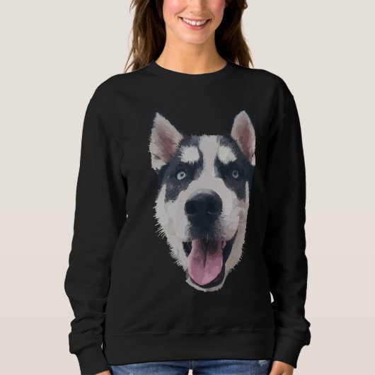Sweatshirt Husky Pup (Devant)