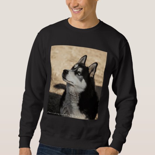 Sweatshirt Husky Pup Scoop (Devant)