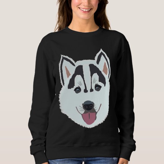 Sweatshirt Husky Puppy (Devant)
