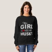 Sweatshirt Husky Relaxé (Devant entier)
