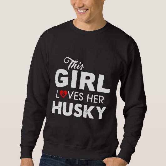 Sweatshirt Husky Relaxé (Devant)