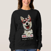 Sweatshirt Husky Siberian Husky (Devant)