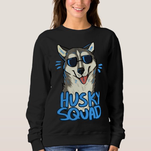Sweatshirt Husky Squad (Devant)