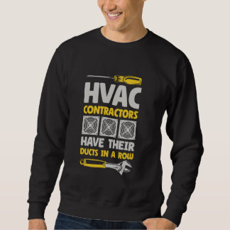 Sweatshirt Hvac Tech Avoir Leurs Ducs En Ligne, Aircon Hvac T