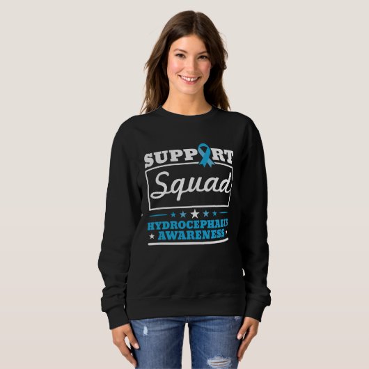 Sweatshirt Hydrocephalus Support Brain Tumor Hydrocephalus Aw (Devant entier)